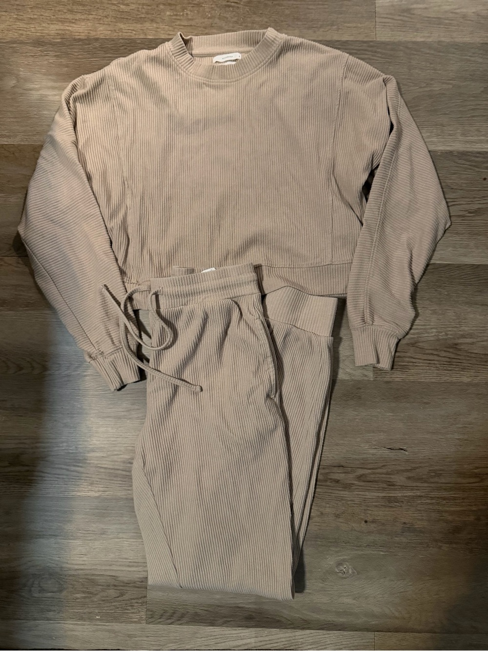 Cozy Ribbed Knit Lounge Set